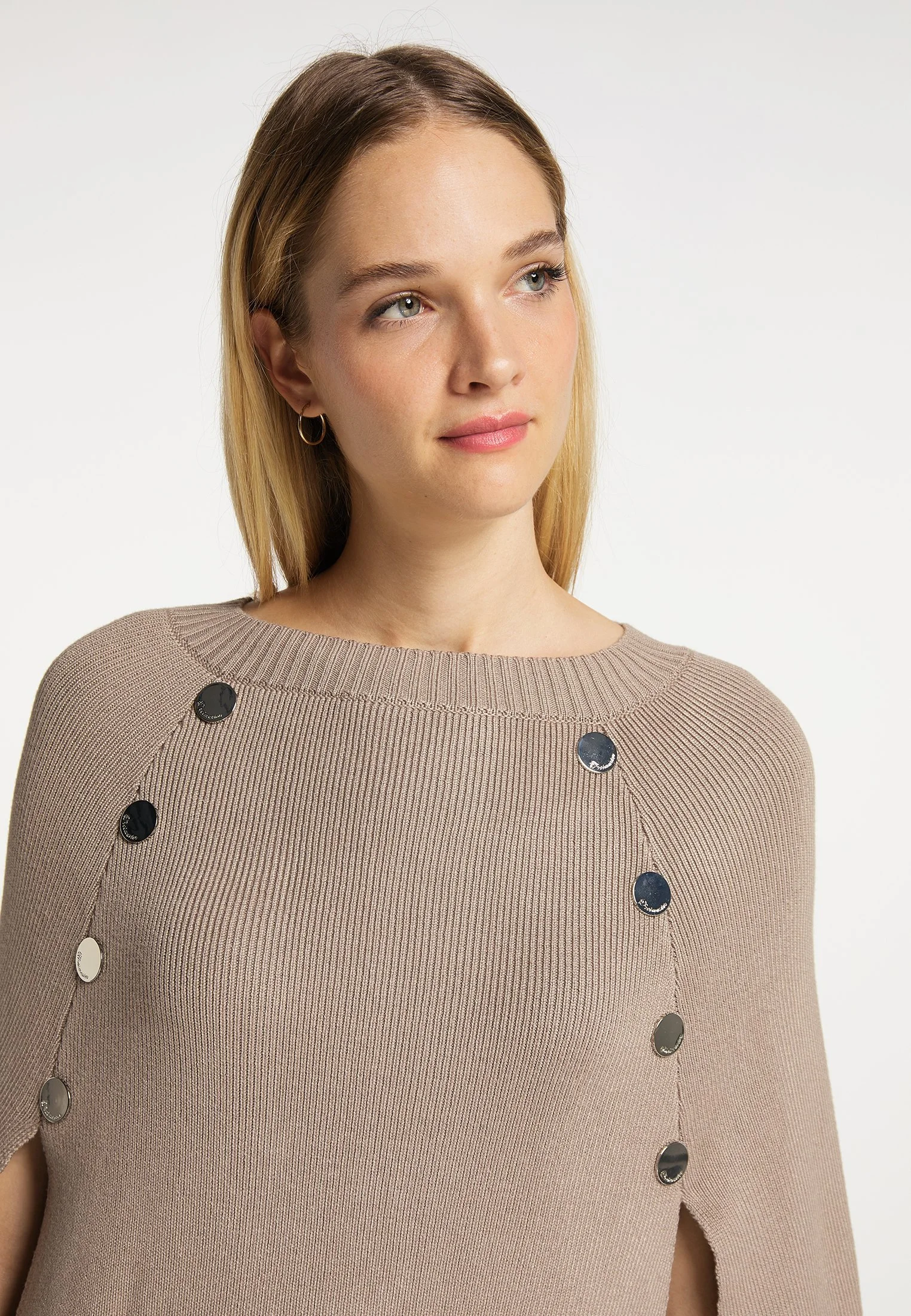 Dreimaster BaradelloMantellaTaupe Donna Giacche E Blazer 4DR21U0G3-B11 6 Dreimaster BaradelloMantellaTaupe Donna Giacche E Blazer 4DR21U0G3-B11 - immagine 4