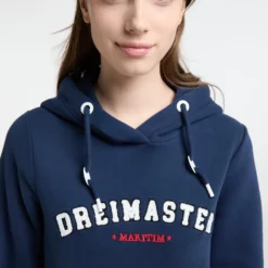 Dreimaster Kilata - Felpa Con Cappuccio - Dunkelmarine -Dreimaster 04ab4c3b712b468da79ad2b4e71ba933