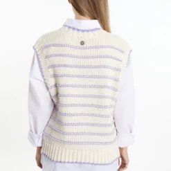 Dreimaster BoundryMaglioneWollweiss Flieder Donna Maglieria 4DR21I0EU-A11 -Dreimaster 0f645f0e5fbc470a8351510ed09c99ab scaled