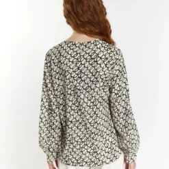 Dreimaster Langarm AcalmarCamicettaWollweiss Schwarz Donna Camicie E Bluse 4DR21E0AK-A11 9 Dreimaster Langarm AcalmarCamicettaWollweiss Schwarz Donna Camicie E Bluse 4DR21E0AK-A11 -Dreimaster 11781984083b4a34a775f1798c2213e8 scaled