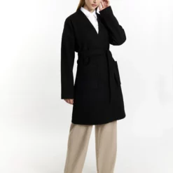 Dreimaster Übergangs In Optik BaradelloCappotto ClassicoSchwarz Donna Cappotti 4DR21U0ML-Q11