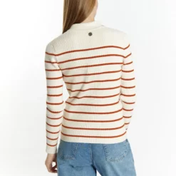 Dreimaster KilataMaglioneWollweiss Orange Donna Maglieria 4DR21I0E4-A11 -Dreimaster 267ae89e50a840379cb81f4af111bc13 scaled