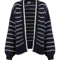 Dreimaster EisseglerCardiganMarine Wollweiss Donna Maglieria 4DR21I0EL-K11 -Dreimaster 27dbd646253440c5aac67c23e9f78ae1 scaled