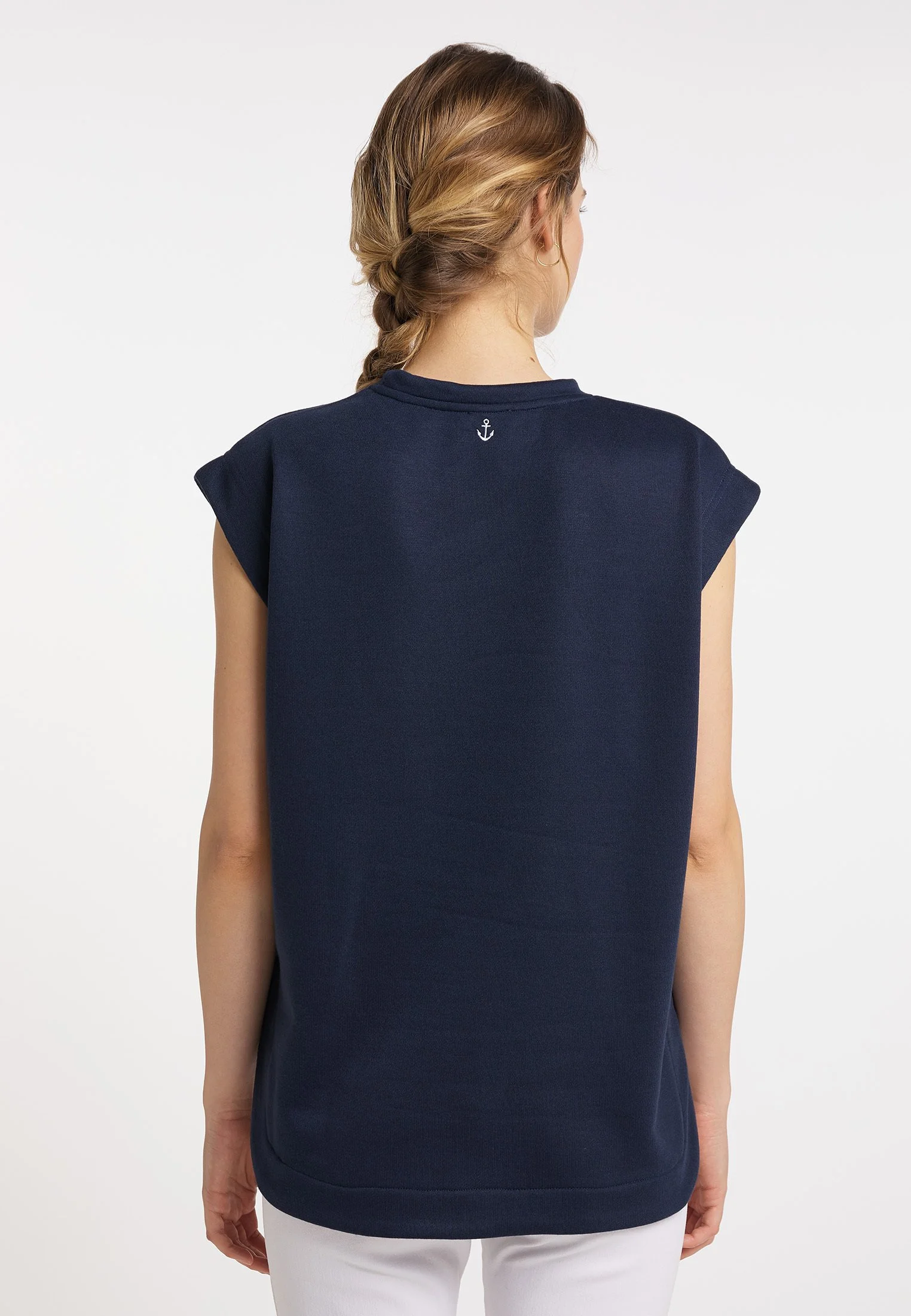 Dreimaster IkitaT-Shirt BasicMarine Donna T-shirt E Top 4DR21J07C-K11 5 Dreimaster IkitaT-Shirt BasicMarine Donna T-shirt E Top 4DR21J07C-K11 - immagine 3