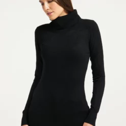 Dreimaster Rollkragen WaisMaglioneSchwarz Donna Maglieria 4DR21I0DY-Q11