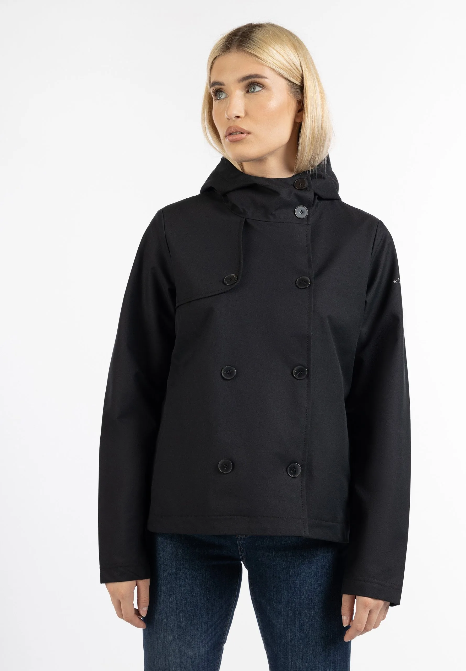 Dreimaster PryamImpermeabileSchwarz Donna Giacche E Blazer 4DR21U0L3-Q11 3 Dreimaster PryamImpermeabileSchwarz Donna Giacche E Blazer 4DR21U0L3-Q11