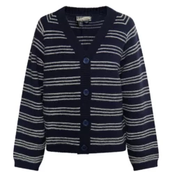 Dreimaster ImaneCardiganMarine Wollweiss Donna Maglieria 4DR21I0E9-K11 -Dreimaster 365d5222aa2a42a9b26594b8ffee2c01 scaled