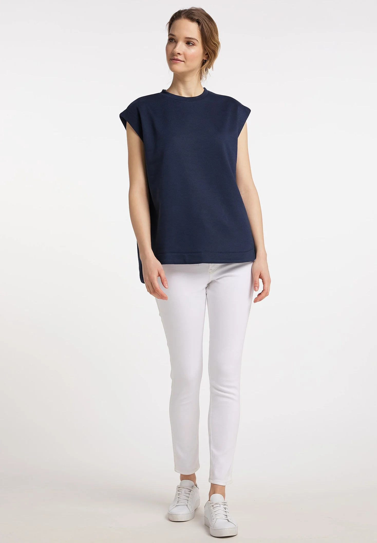 Dreimaster IkitaT-Shirt BasicMarine Donna T-shirt E Top 4DR21J07C-K11 4 Dreimaster IkitaT-Shirt BasicMarine Donna T-shirt E Top 4DR21J07C-K11 - immagine 2