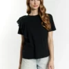 Dreimaster T-Shirt BasicSchwarz Donna T-shirt E Top 4DR21D07L-Q11 2 Dreimaster T-Shirt BasicSchwarz Donna T-shirt E Top 4DR21D07L-Q11 -Dreimaster 390e3b05ad8d42ea829ed50b51216b2b scaled