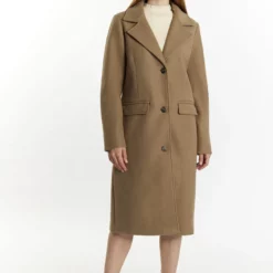 Dreimaster Übergangs In Optik CasnagieCappotto ClassicoGraubeige Donna Cappotti 4DR21U0MD-B11