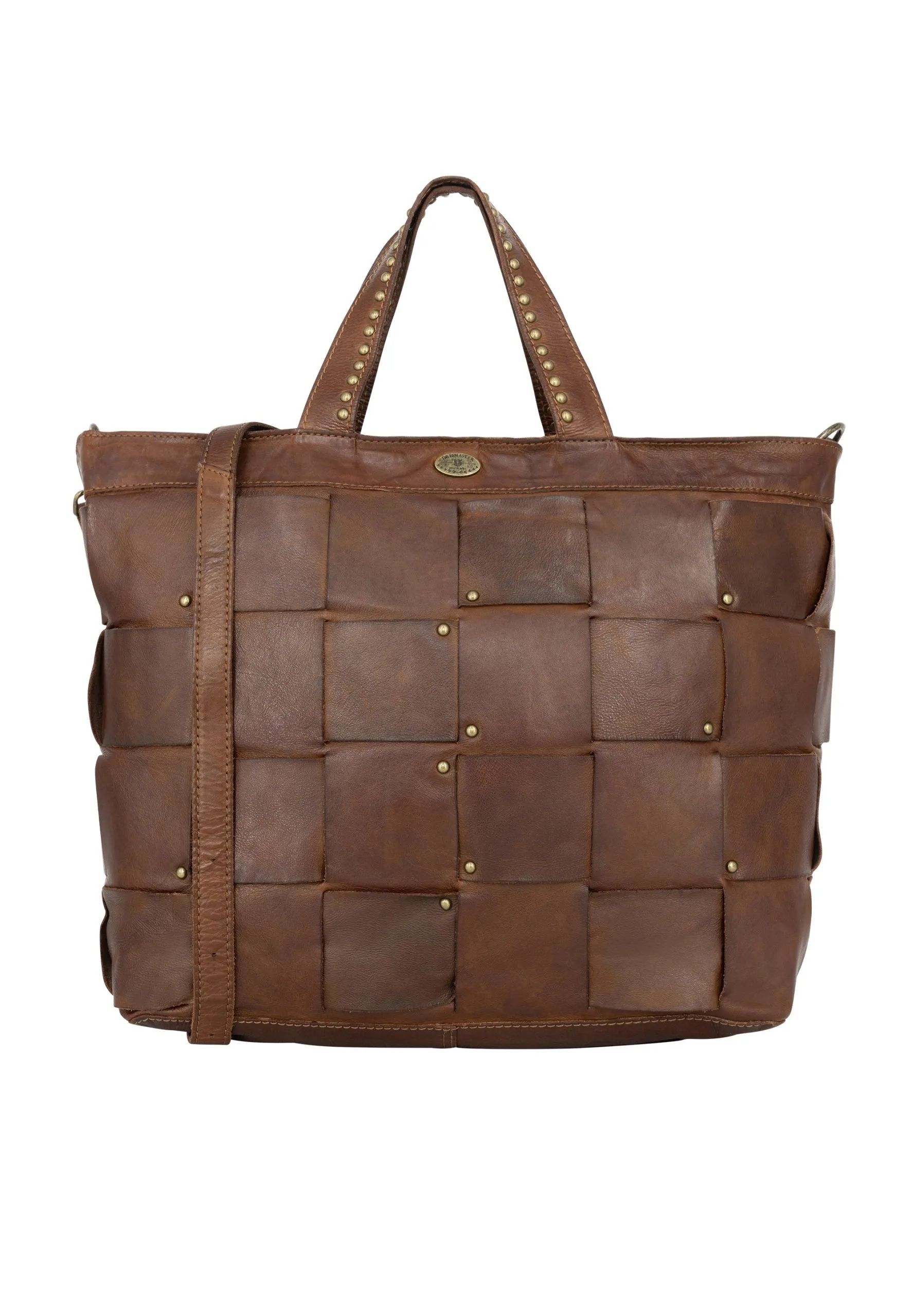 Dreimaster Vintage Shopper Aus Leder Eyota - Shopping Bag - Braun 4 Dreimaster Vintage Shopper Aus Leder Eyota - Shopping Bag - Braun - immagine 2