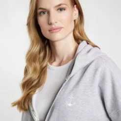 Dreimaster KilataFelpa Con ZipGrau Melange Donna Felpe 4DR21J08S-C11 10 Dreimaster KilataFelpa Con ZipGrau Melange Donna Felpe 4DR21J08S-C11 -Dreimaster 4625240184764928a3eea8558a68f4f0 scaled