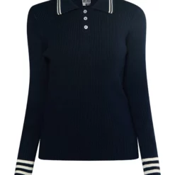 Dreimaster GrasslandMaglioneMarine Wollweiss Donna Maglieria 4DR21I0E6-K11 -Dreimaster 473a2b0bbd7b429a8a7e3f5fb802a430 scaled