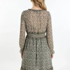 Dreimaster AltiplanoVestito EstivoGrün Beige Donna Vestiti 4DR21C0C7-M11 -Dreimaster 4832cac8a3ed4da0a4e9f8667fa96644 scaled