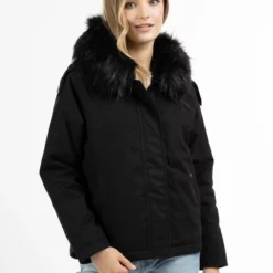 Dreimaster ImaneGiacca InvernaleSchwarz Schwarz Donna Giacche E Blazer 4DR21U0IY-Q11