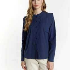 Dreimaster Langarm NcusCamiciaMarine Donna Camicie E Bluse 4DR21E0AJ-K11
