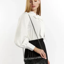 Dreimaster Abend LedkinPochetteSchwarz Donna Borse 4DR51H07G-Q11