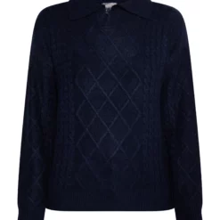 Dreimaster IncusMaglioneMarine Donna Maglieria 4DR21I0EO-K11 -Dreimaster 5c14e62364bd47669612daf666b43cb9 scaled