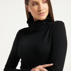 Dreimaster Rollkragen WaisMaglioneSchwarz Donna Maglieria 4DR21I0DY-Q11 -Dreimaster 5c2d4549e1f045779d3eb810858b9b75