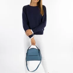 Dreimaster Maritim Kleintasche Lymoa - Borsa A Mano - Blau