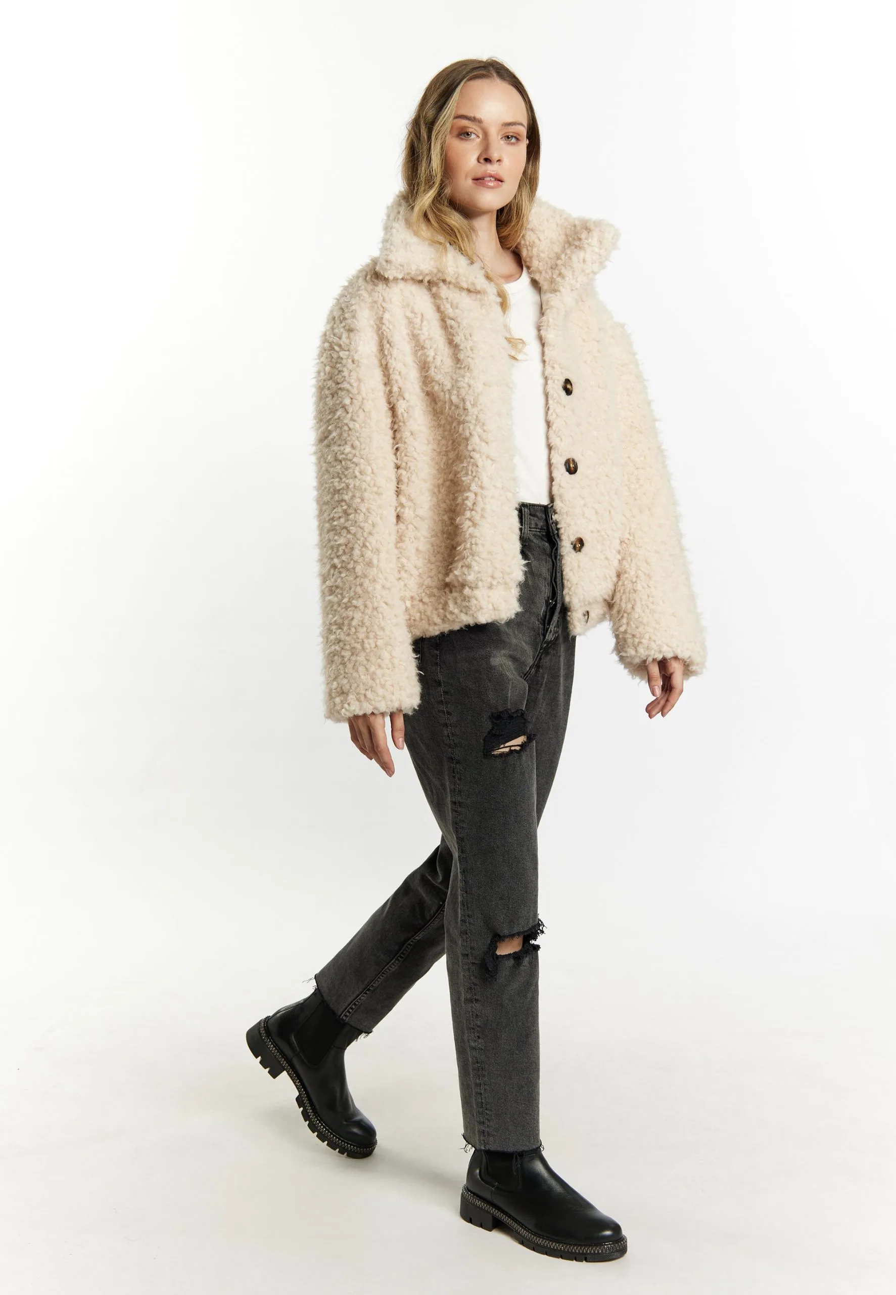 Dreimaster Giacca Invernale - Wollweiss 4 Dreimaster Giacca Invernale - Wollweiss - immagine 2