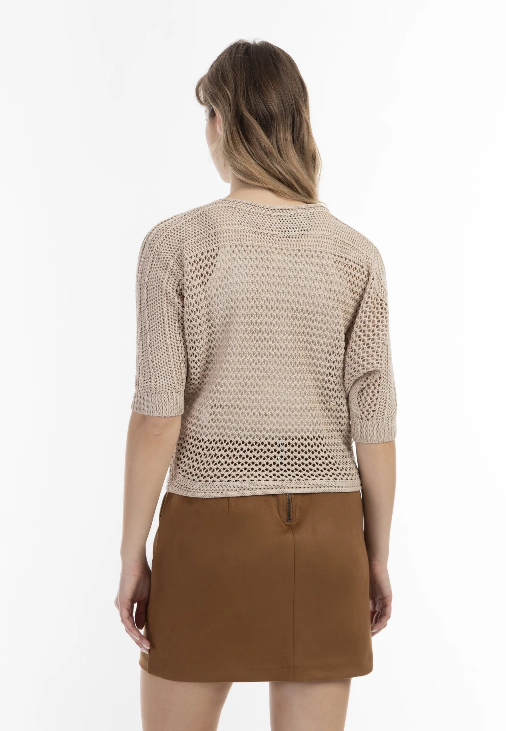 Dreimaster T-Shirt Con StampaWollbeige Donna T-shirt E Top 4DR21D07I-B11 5 Dreimaster T-Shirt Con StampaWollbeige Donna T-shirt E Top 4DR21D07I-B11 - immagine 3