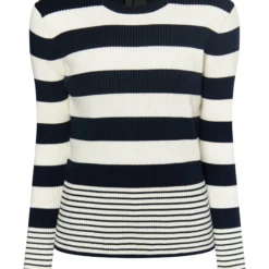 Dreimaster MaglioneMarine Wollweiss Donna Maglieria 4DR21I0EA-K11 -Dreimaster 651b05e81e12491c8778061a2fb9bcf7 scaled