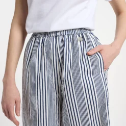 Dreimaster Culotte IkitaPantaloniWollweiss Marine Donna Pantaloni 4DR21A032-A11 -Dreimaster 6d69121b2b064a08a71149804e47126b