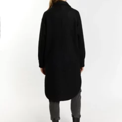 Dreimaster Übergangsaus Gemisch AltiplanoCappotto ClassicoSchwarz Donna Cappotti 4DR21U0LX-Q11 -Dreimaster 6db52f366a37488597030937922efd83 scaled