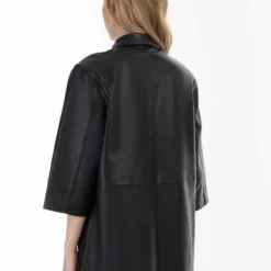 Dreimaster Giacca Di PelleSchwarz Donna Giacche E Blazer 4DR21G0BD-Q11 -Dreimaster 70263f7384ba4cc08941b57e63439f0a scaled