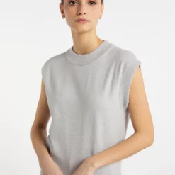 Dreimaster NallyT-Shirt BasicHellgrau Donna T-shirt E Top 4DR21D077-C11 10 Dreimaster NallyT-Shirt BasicHellgrau Donna T-shirt E Top 4DR21D077-C11 -Dreimaster 706df51856b646ef958ef7e0eadccb80