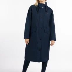 Dreimaster PryamParkaMarine Donna Giacche E Blazer 4DR21U0L4-K11