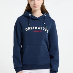 Dreimaster Kilata - Felpa Con Cappuccio - Dunkelmarine