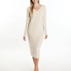 Dreimaster Casnagie - Abito In Maglia - Hellbeige