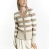 Dreimaster LedkinCardiganGrau Beige Wollweiss Donna Maglieria 4DR21I0E5-B11 -Dreimaster 7d40b6351bfd41368fd4fc2585359cb2 scaled