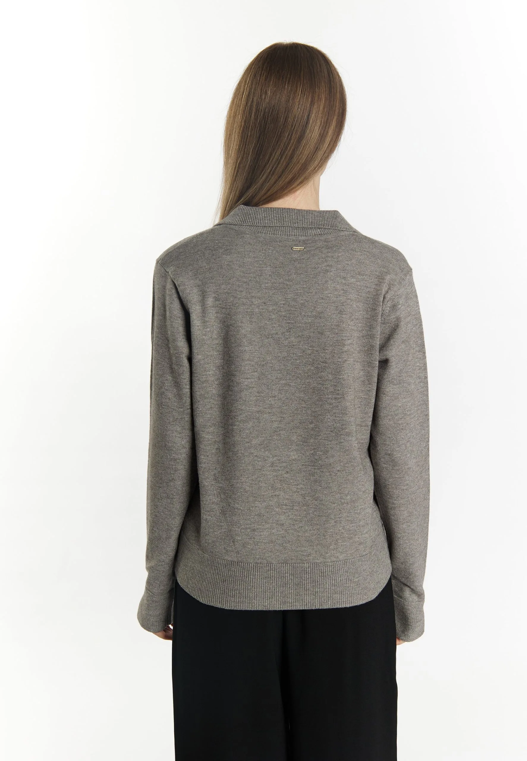 Dreimaster AcalmarMaglioneGrau Melange Donna Maglieria 4DR21I0EK-C11 5 Dreimaster AcalmarMaglioneGrau Melange Donna Maglieria 4DR21I0EK-C11 - immagine 3