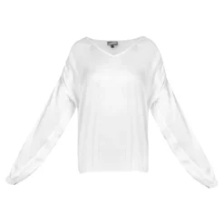 Dreimaster ShirtbluseCamicettaWeiss Donna Camicie E Bluse 4DR21E02X-A11 -Dreimaster 7ec08896354a40dfa295395f0c30e459