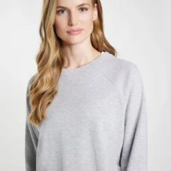 Dreimaster KilataFelpaGrau Melange Donna Felpe 4DR21J08L-C11 -Dreimaster 83f306bb51e14cb4818bac61d4b997ed scaled