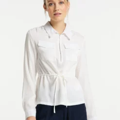 Dreimaster CamicettaWeiss Donna Camicie E Bluse 4DR21E03V-A11 -Dreimaster 83f8bfa7c7c64265a72d7bbc2faaf955