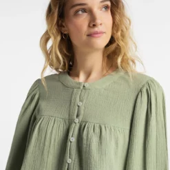 Dreimaster Boline - Camicetta - Rauchmint -Dreimaster 848db23194644146abbea3ea16d9687f