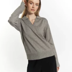 Dreimaster AcalmarMaglioneGrau Melange Donna Maglieria 4DR21I0EK-C11