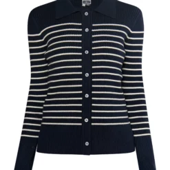 Dreimaster BoundryCardiganMarine Wollweiss Donna Maglieria 4DR21I0EE-K11 -Dreimaster 89713072c8ee4f19a71e929ad484bf57 scaled