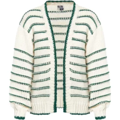 Dreimaster EisseglerCardiganWollweiss Grün Donna Maglieria 4DR21I0EL-M11 -Dreimaster 89bc924e4c64480f95cfed23369cf235 scaled