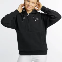 Dreimaster KilataFelpa Con CappuccioSchwarz Donna Felpe 4DR21J06Z-Q11