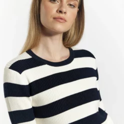 Dreimaster MaglioneMarine Wollweiss Donna Maglieria 4DR21I0EA-K11 -Dreimaster 98951055906443d296ae375849db52fd scaled