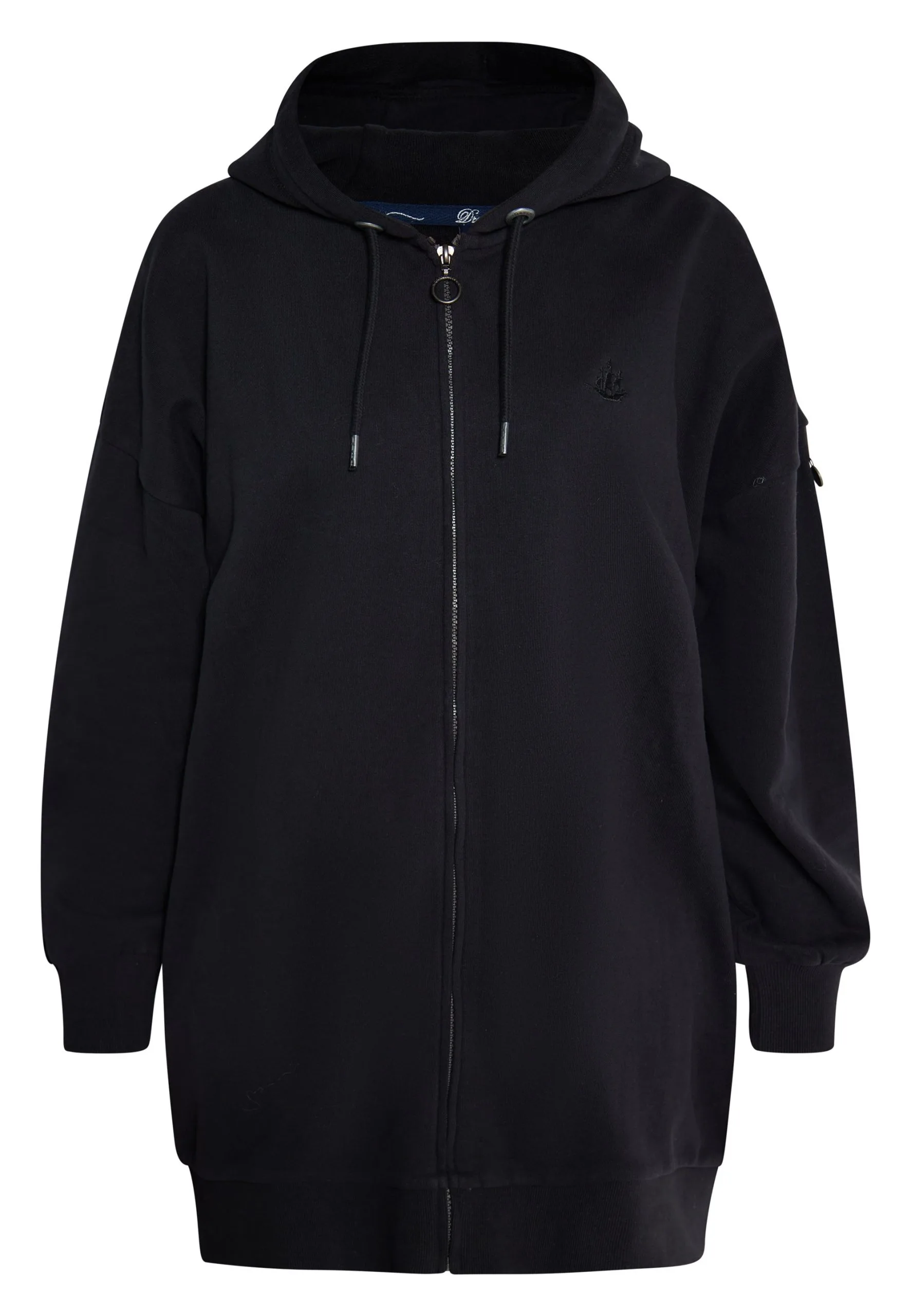 Dreimaster IncusFelpa Con ZipSchwarz Donna Felpe 4DR21J08P-Q11 7 Dreimaster IncusFelpa Con ZipSchwarz Donna Felpe 4DR21J08P-Q11 - immagine 5