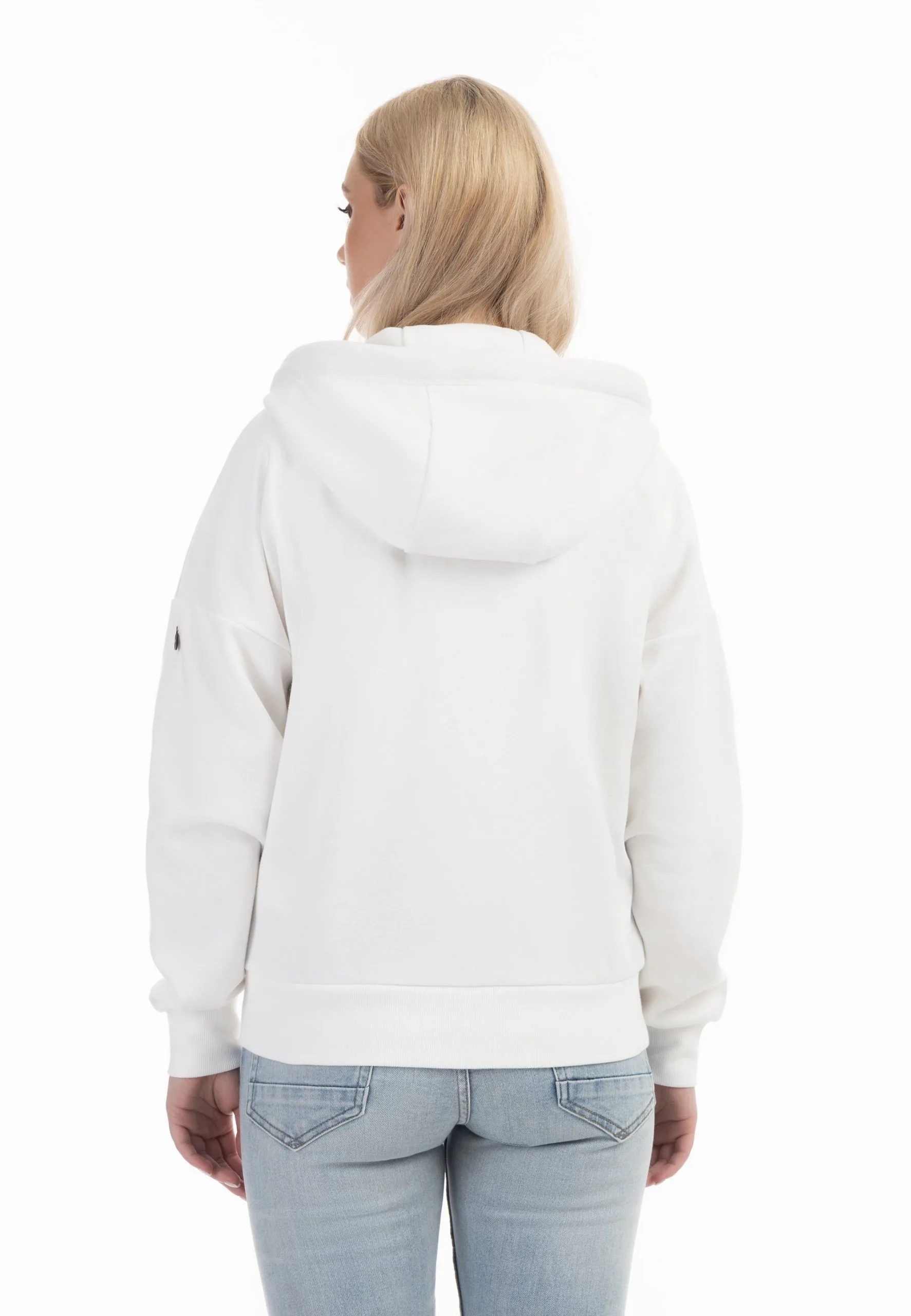 Dreimaster OversizedFelpa Con ZipWollweiss Donna Felpe 4DR21J08C-A11 5 Dreimaster OversizedFelpa Con ZipWollweiss Donna Felpe 4DR21J08C-A11 - immagine 3