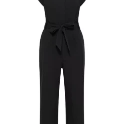 Dreimaster EucalyTuta JumpsuitSchwarz Donna Tute Jumpsuit 4DR21T01K-Q11 -Dreimaster a5a4520f800d4616aa0183102fcf6bb7