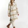 Dreimaster Mit Karomuster AltiplanoCappotto CortoKaro Beige Wollweiss Donna Cappotti 4DR21U0M7-B11 -Dreimaster aa3bf9d85c974cc29b6424c424b1dea6 scaled