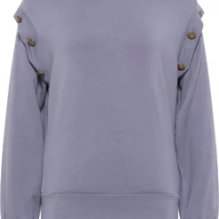 Dreimaster TeylonFelpaGraublau Donna Felpe 4DR21J076-C11 -Dreimaster addbc3cb2d2847dca2b4b056d6a4ee54